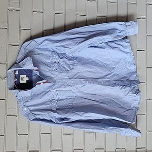 Paper Denim & Cloth Button Down Gingham Sz Large Shirt